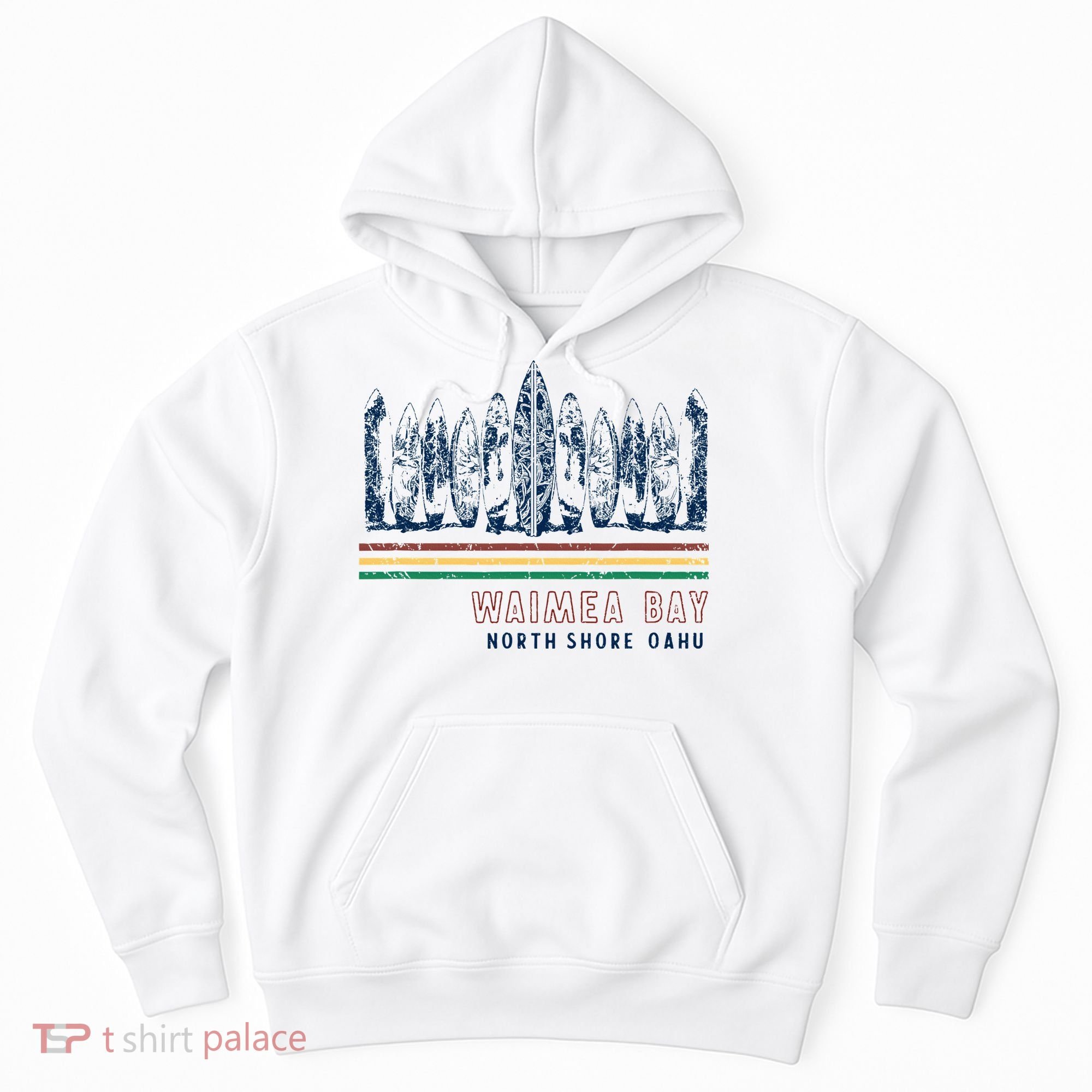 Hawaii North Shore Oahu Waimea Bay Hoodie