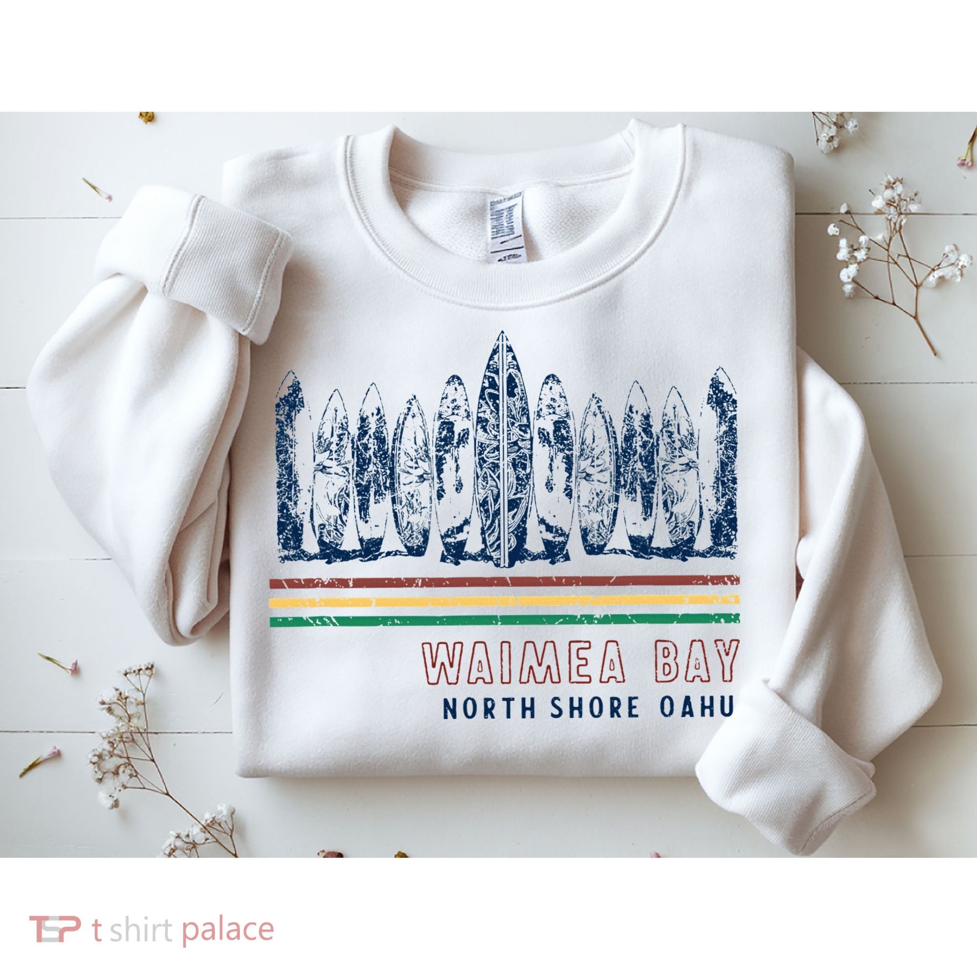Hawaii North Shore Oahu Waimea Bay Sweatshirt
