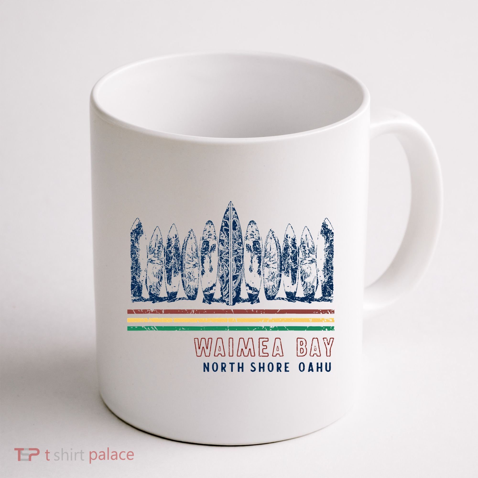 Hawaii North Shore Oahu Waimea Bay Coffee Mug