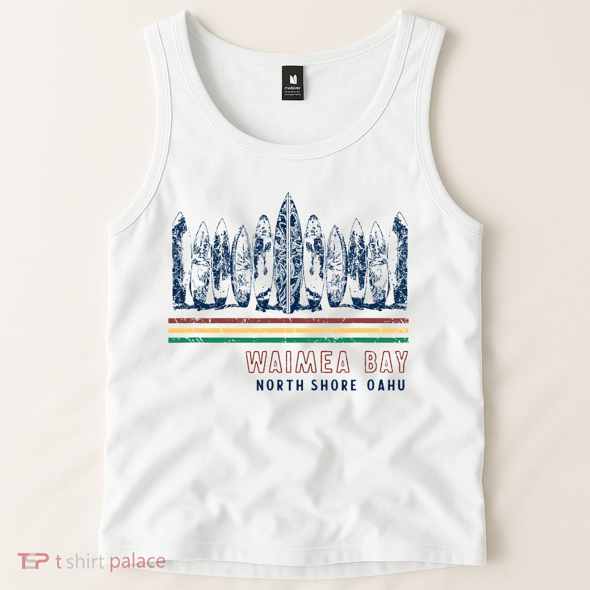 Hawaii North Shore Oahu Waimea Bay Tank Top