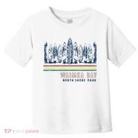 Hawaii North Shore Oahu Waimea Bay Retro Surfing Toddler T-Shirt thumb 0