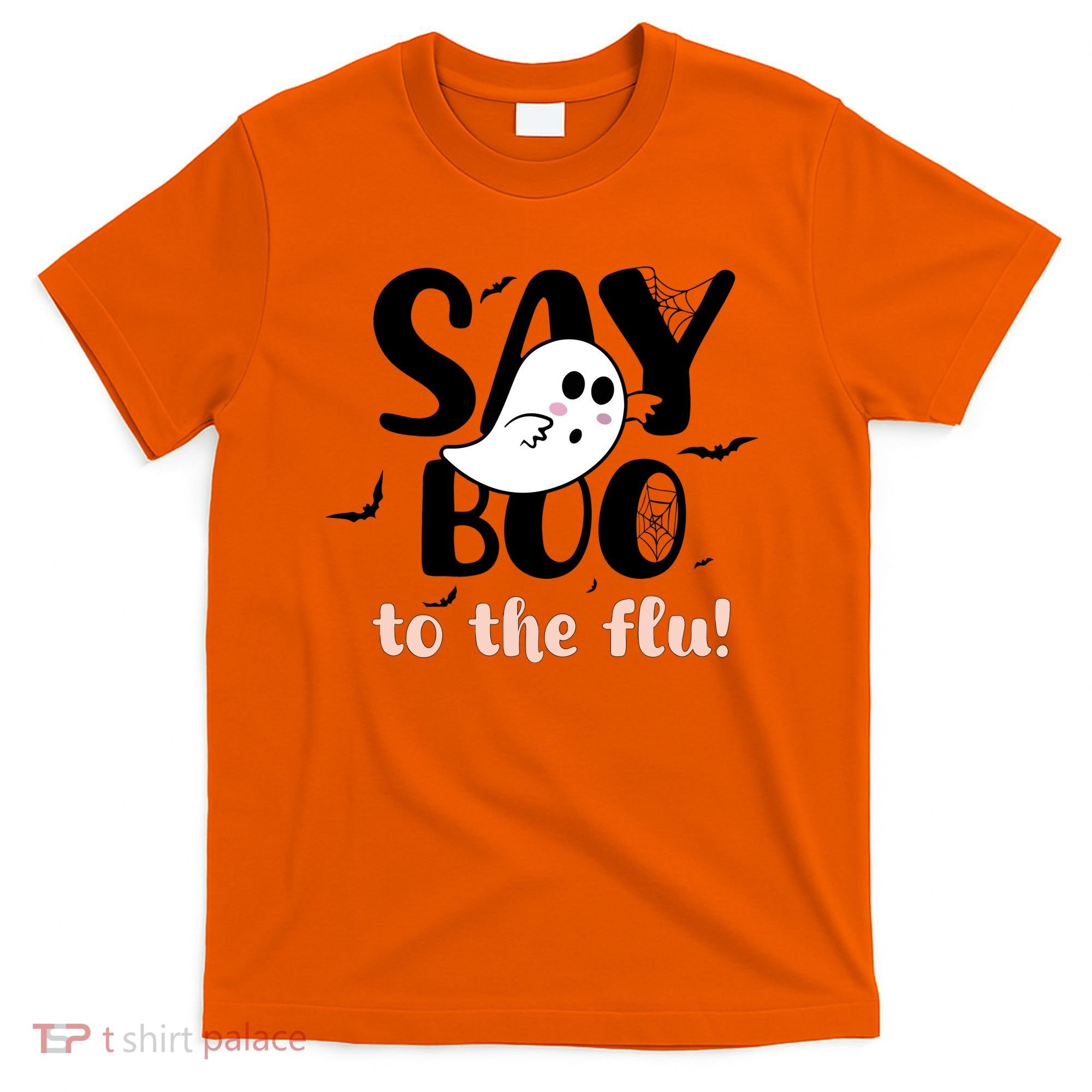 Halloween Nurse Say Boo To The Flu T-Shirt