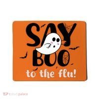 Halloween Nurse Say Boo To The Flu Mousepad thumb 0