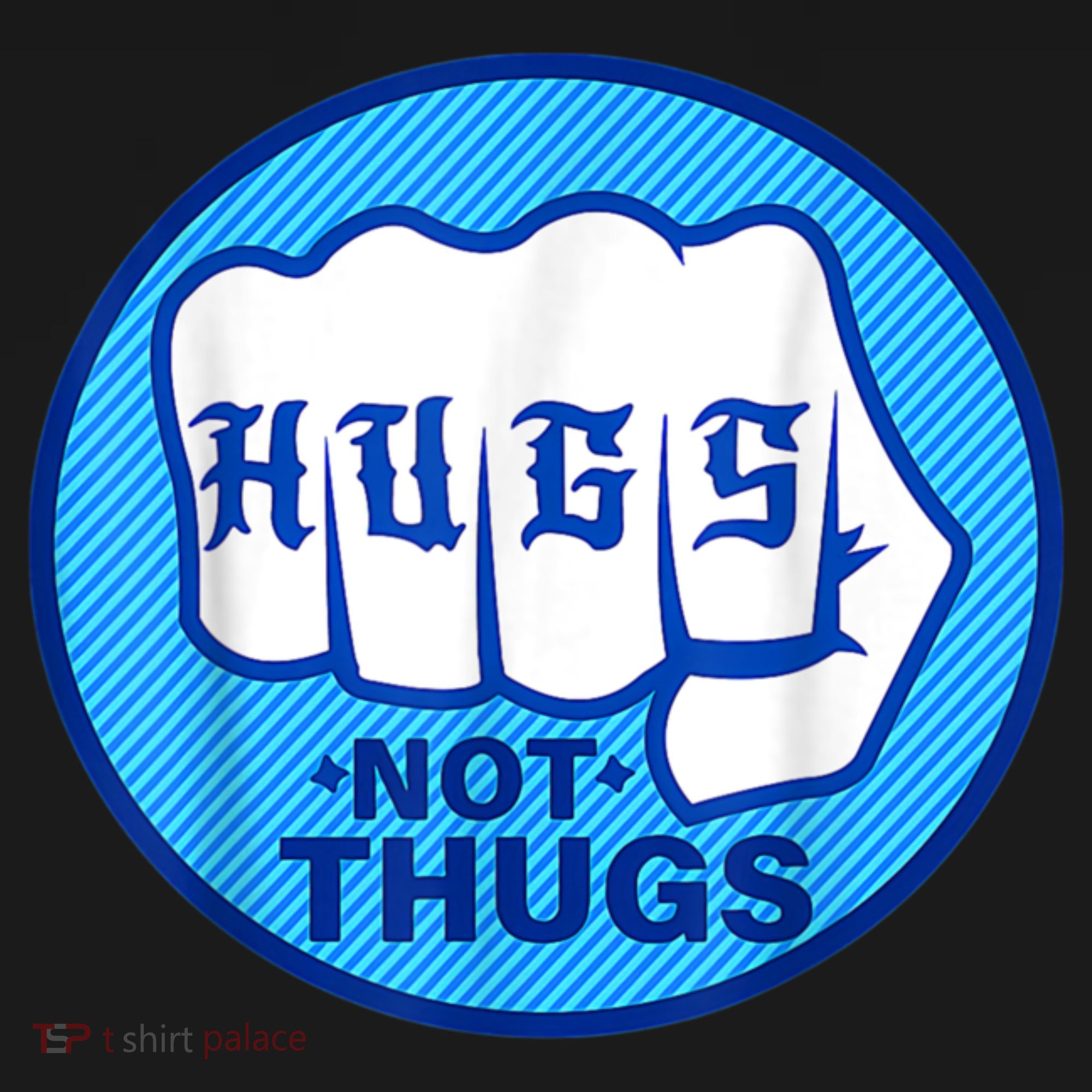 HUGS NOT THUGS Shirt Hugs Not Thugs Bucket Hat