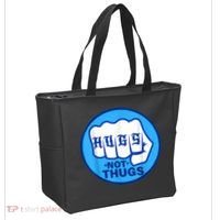 HUGS NOT THUGS Shirt Hugs Not Thugs Tote Bag thumb 2