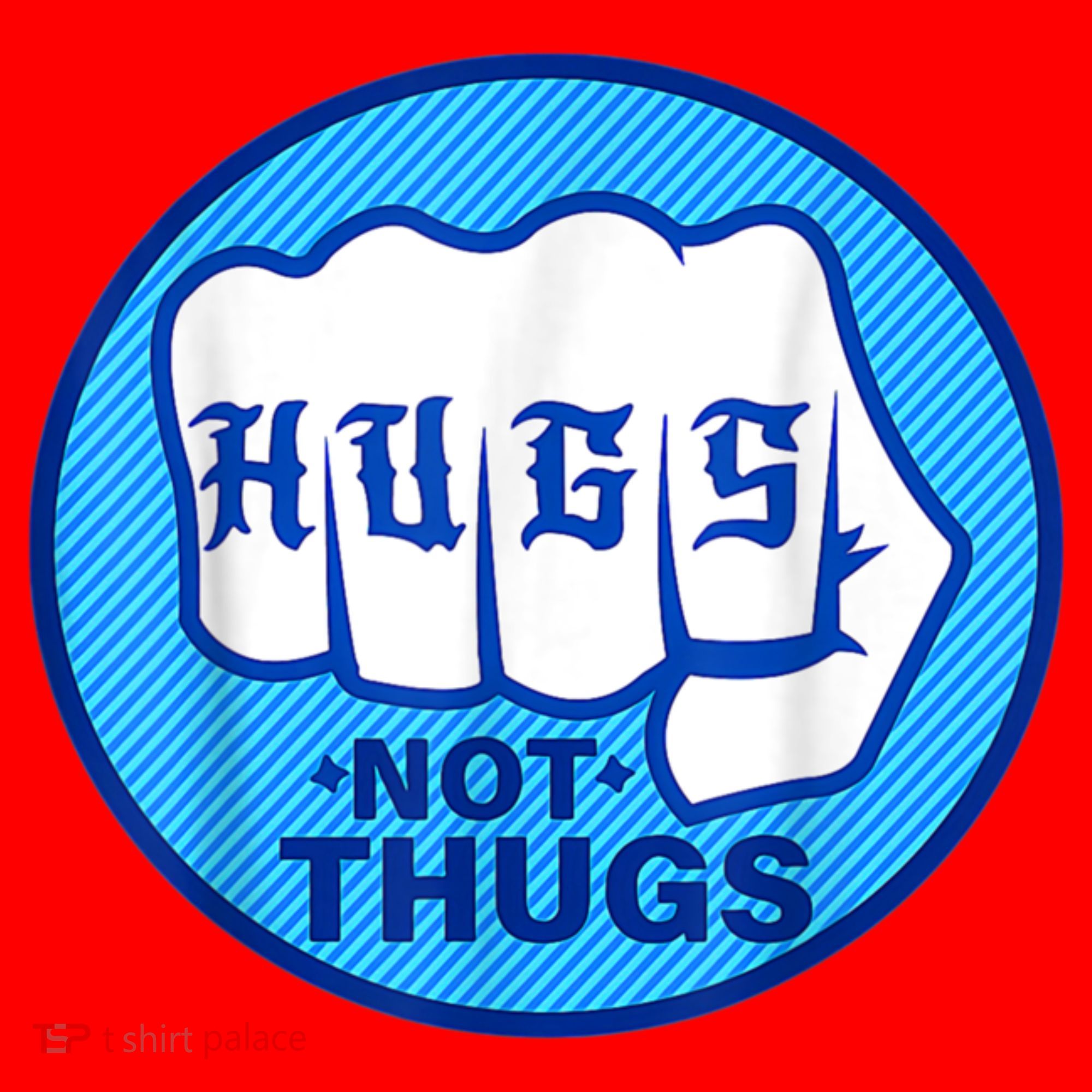 HUGS NOT THUGS Shirt Hugs Not Thugs Santa Hat