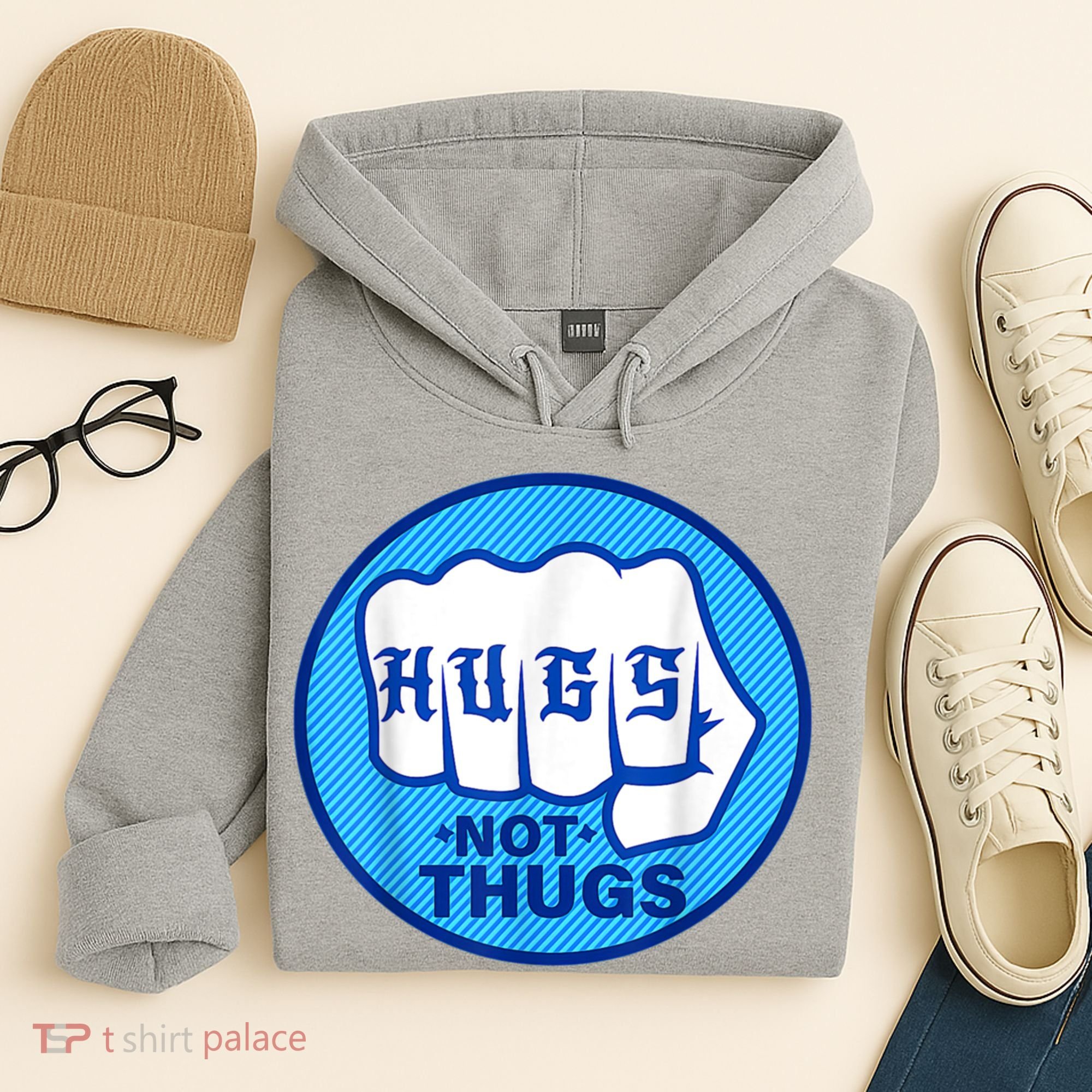 HUGS NOT THUGS Shirt Hugs Not Thugs Hoodie