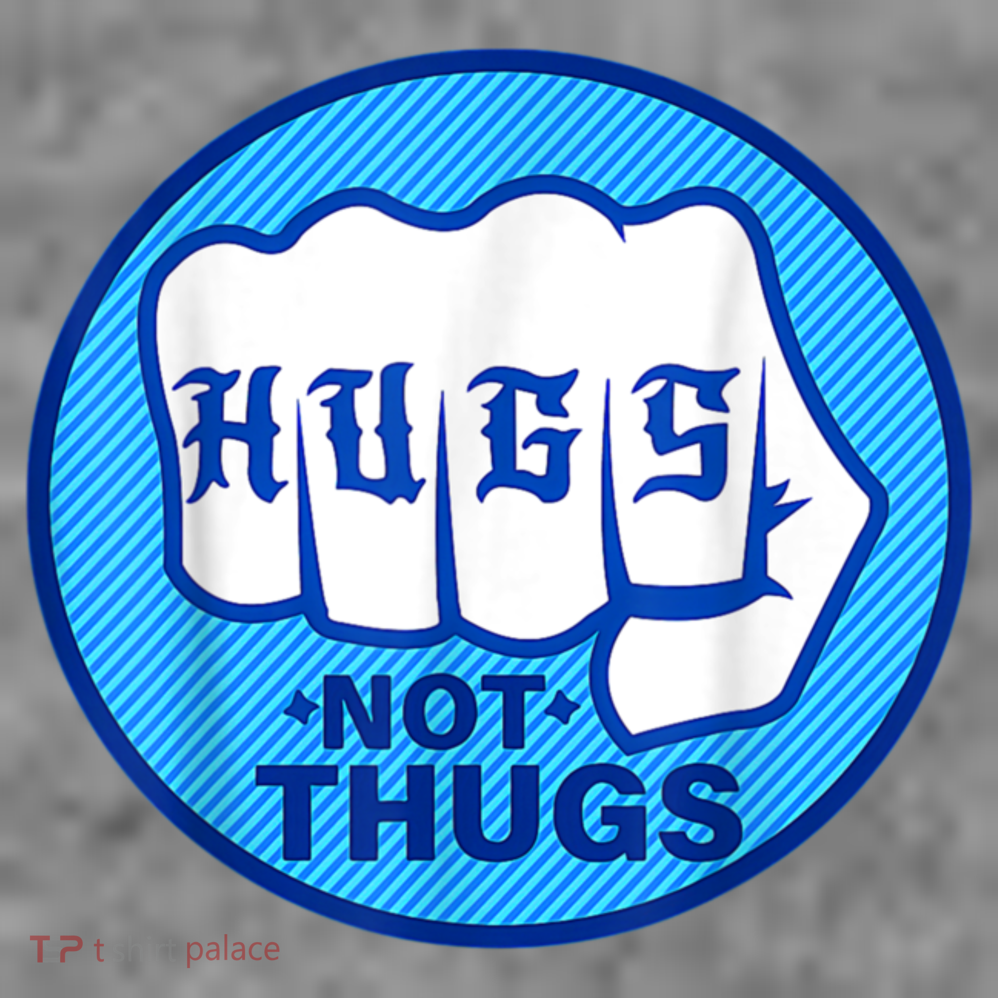 HUGS NOT THUGS Shirt Hugs Not Thugs Baby Bodysuit