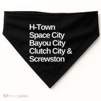 Houston Nicknames Texas USA-Made Doggie Bandana thumb 0