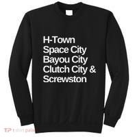 Houston Nicknames Texas Sweatshirt thumb 0