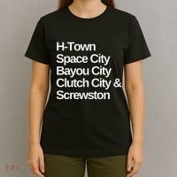 Houston Nicknames Texas T-Shirt thumb 4