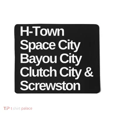 Houston Nicknames Texas Mousepad