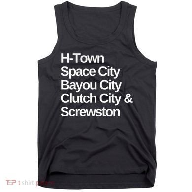 Houston Nicknames Texas Tank Top