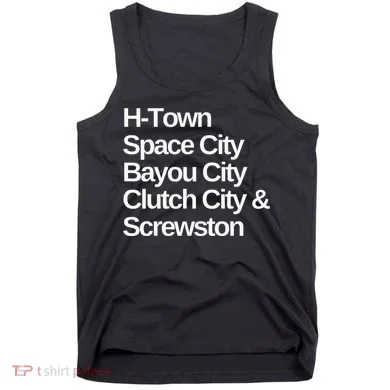 Houston Nicknames Texas Tank Top