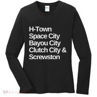 Houston Nicknames Texas Women's Long Sleeve Shirt thumb 0