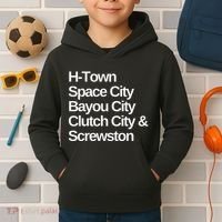 Houston Nicknames Texas Kids Hoodie thumb 2