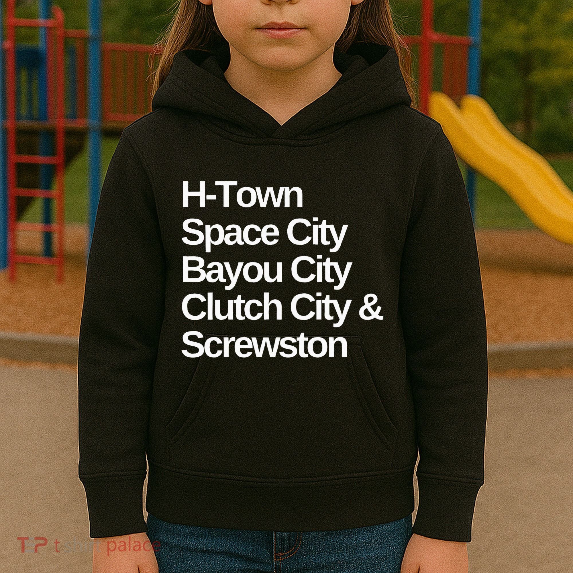 Houston Nicknames Texas Kids Hoodie