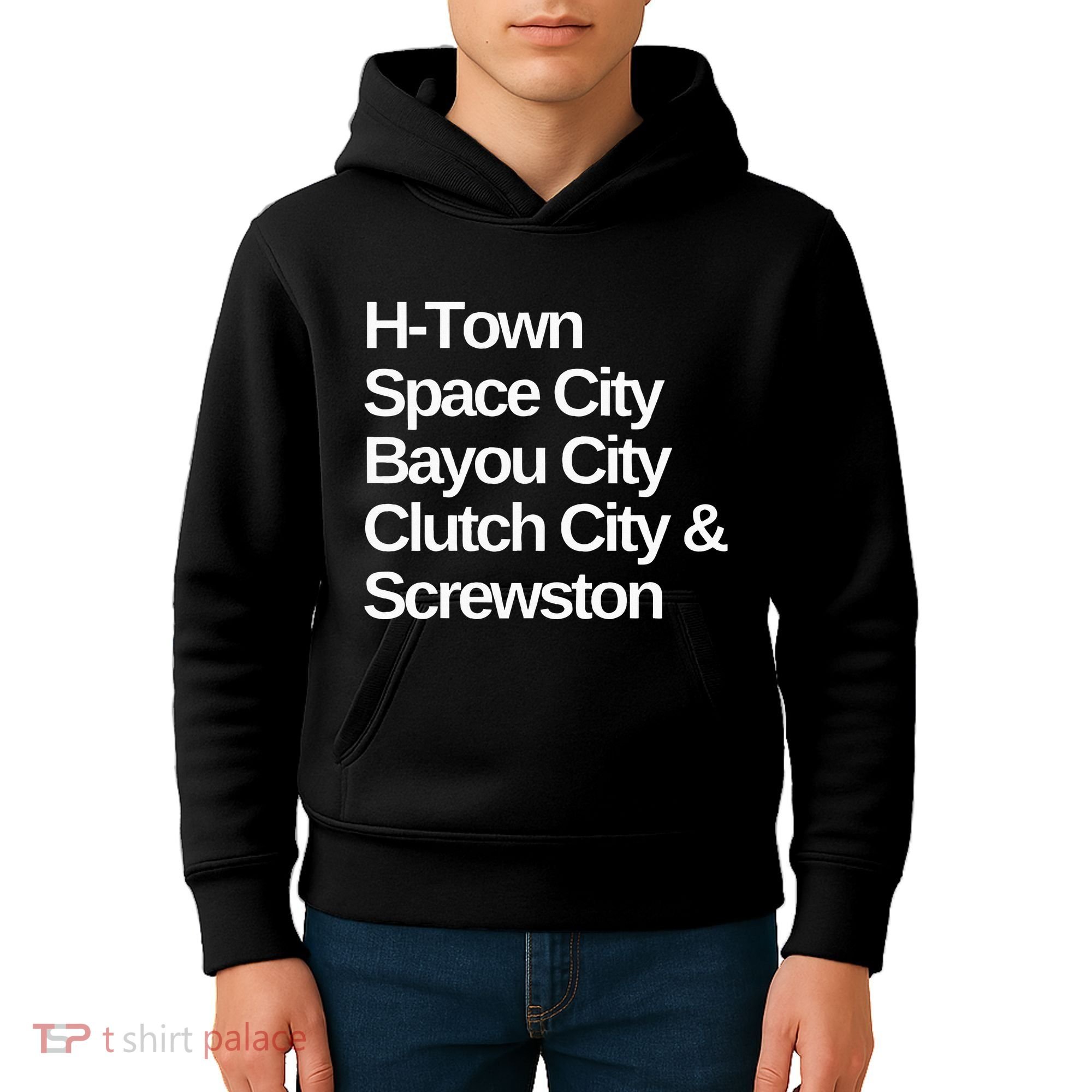 Houston Nicknames Texas Kids Hoodie