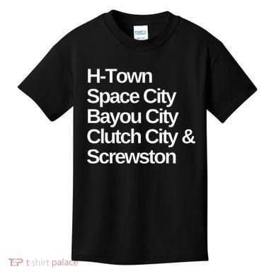 Houston Nicknames Texas Kids T-Shirt