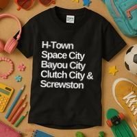 Houston Nicknames Texas Kids T-Shirt thumb 3