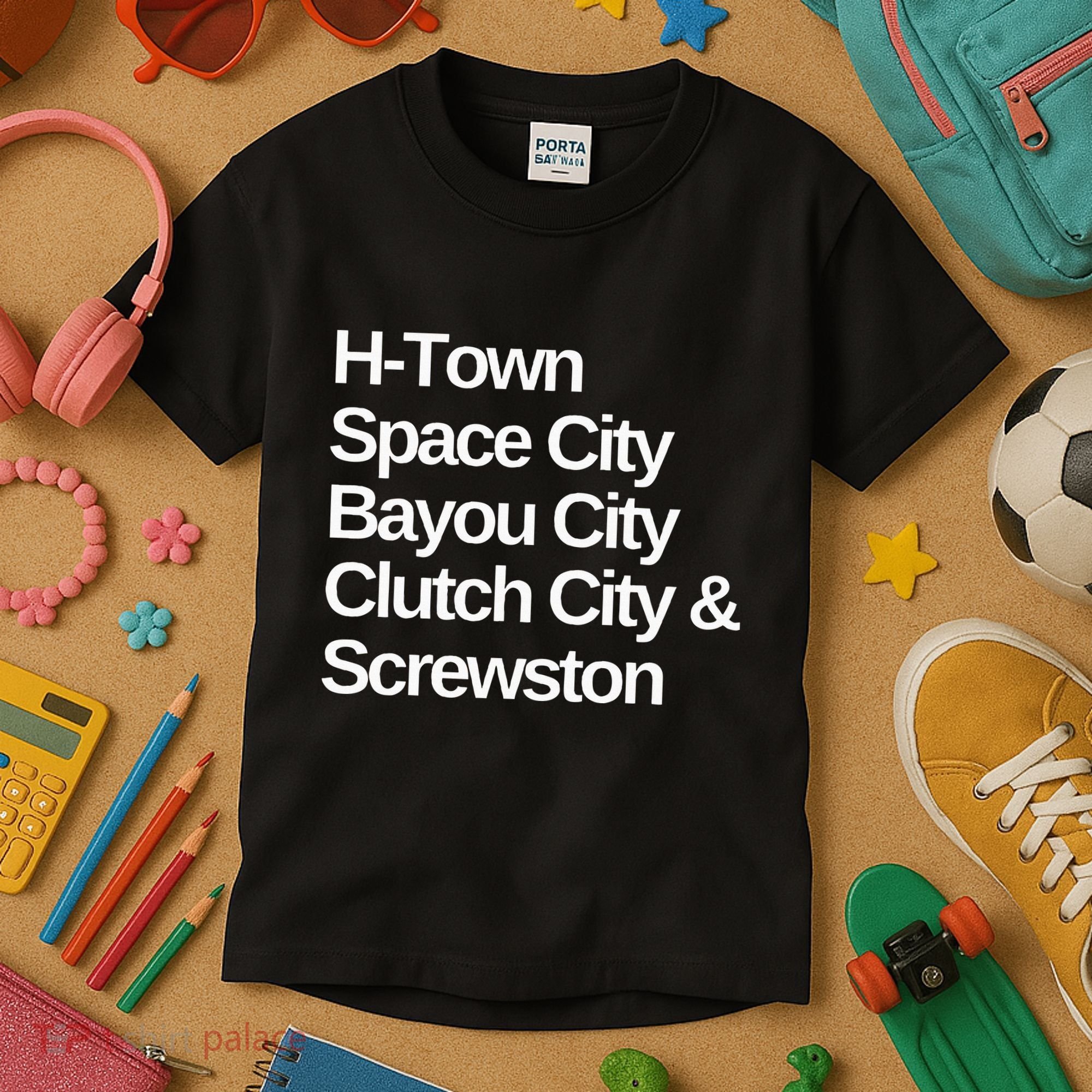 Houston Nicknames Texas Kids T-Shirt