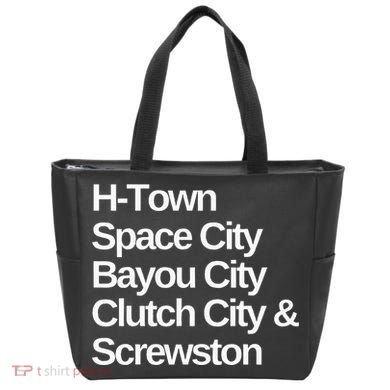 Houston Nicknames Texas Tote Bag