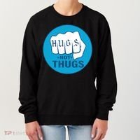 HUGS NOT THUGS Women's Sweatshirt thumb 0