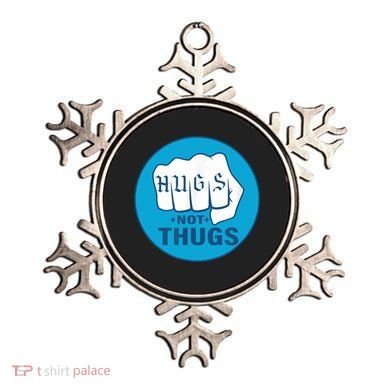 HUGS NOT THUGS Ornament