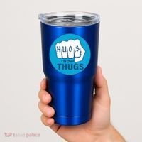 HUGS NOT THUGS Tumbler thumb 2