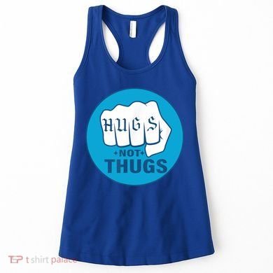 HUGS NOT THUGS Women's Tank Top