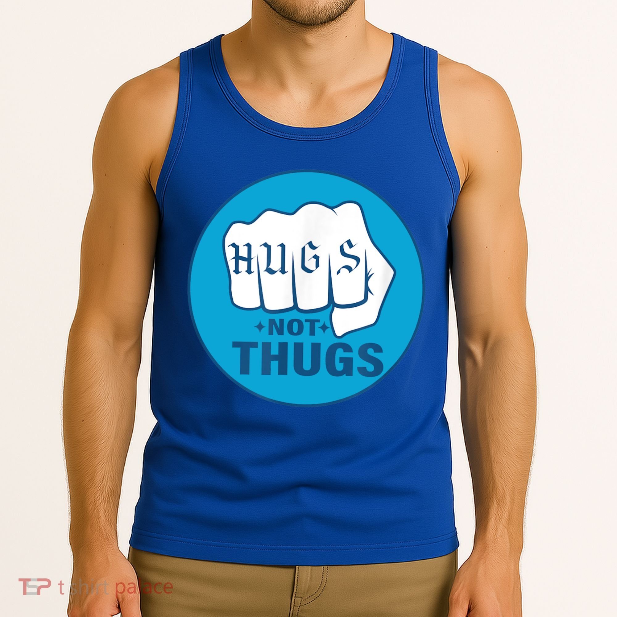 HUGS NOT THUGS Tank Top
