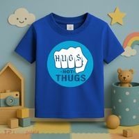 HUGS NOT THUGS Toddler T-Shirt thumb 3