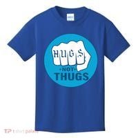 HUGS NOT THUGS Kids T-Shirt thumb 0