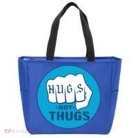 HUGS NOT THUGS Tote Bag thumb 0