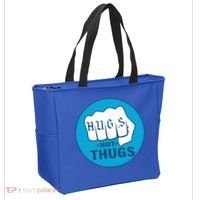 HUGS NOT THUGS Tote Bag thumb 2
