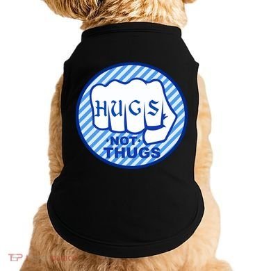 HUGS NOT THUGS Doggie Tank