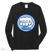 HUGS NOT THUGS Long Sleeve Shirt thumb 0