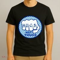 HUGS NOT THUGS T-Shirt thumb 3