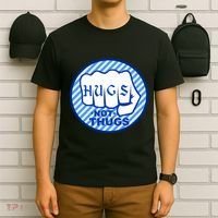HUGS NOT THUGS T-Shirt thumb 6
