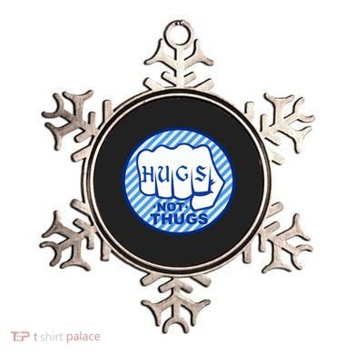 HUGS NOT THUGS Ornament