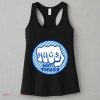 HUGS NOT THUGS Women's Tank Top thumb 3