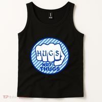 HUGS NOT THUGS Tank Top thumb 2