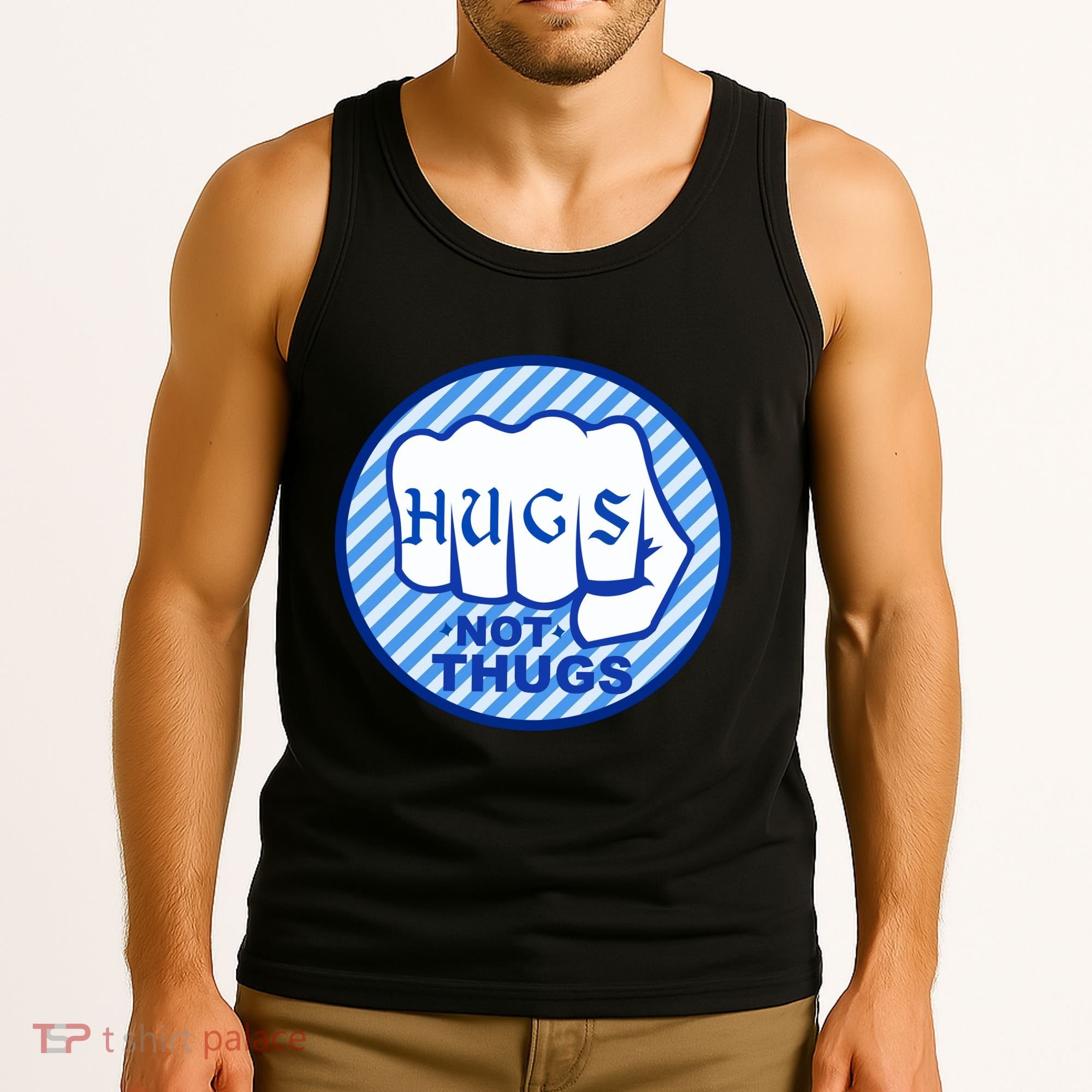 HUGS NOT THUGS Tank Top