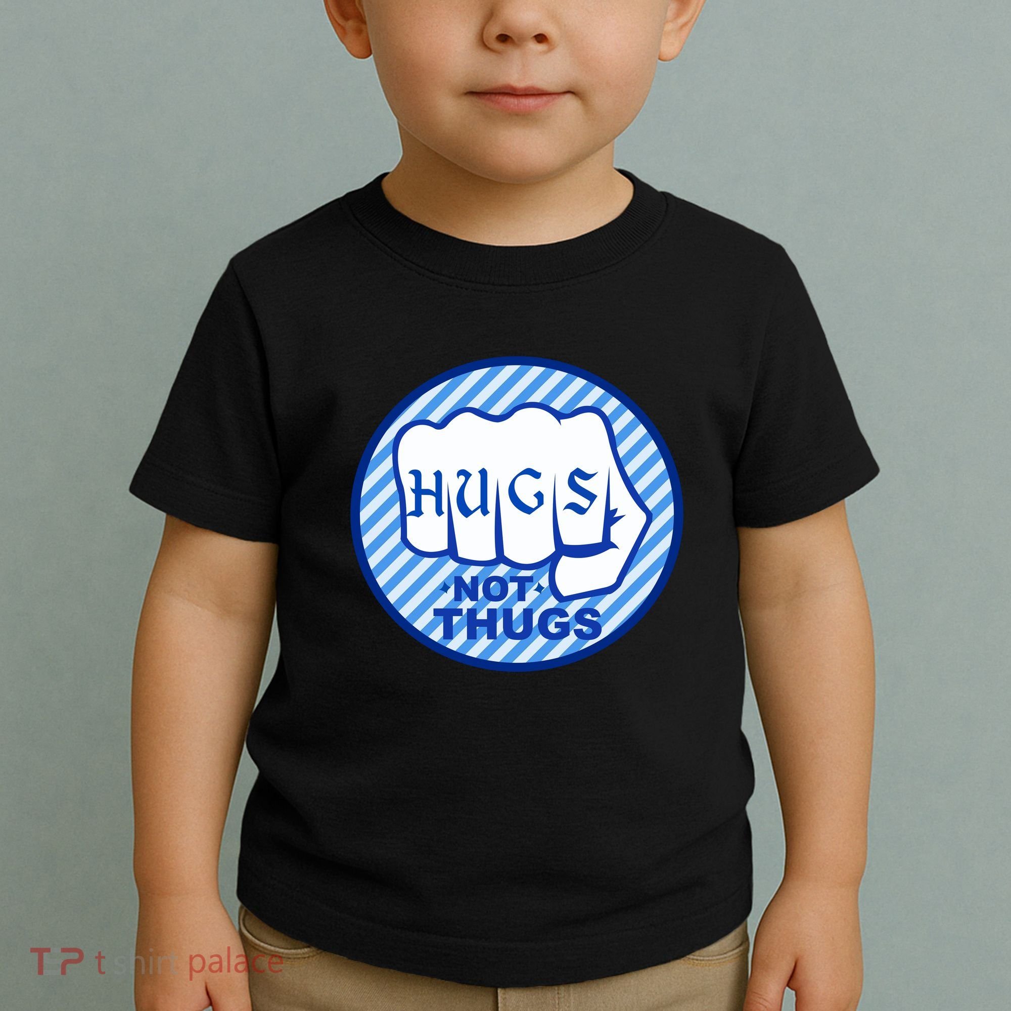 HUGS NOT THUGS Toddler T-Shirt