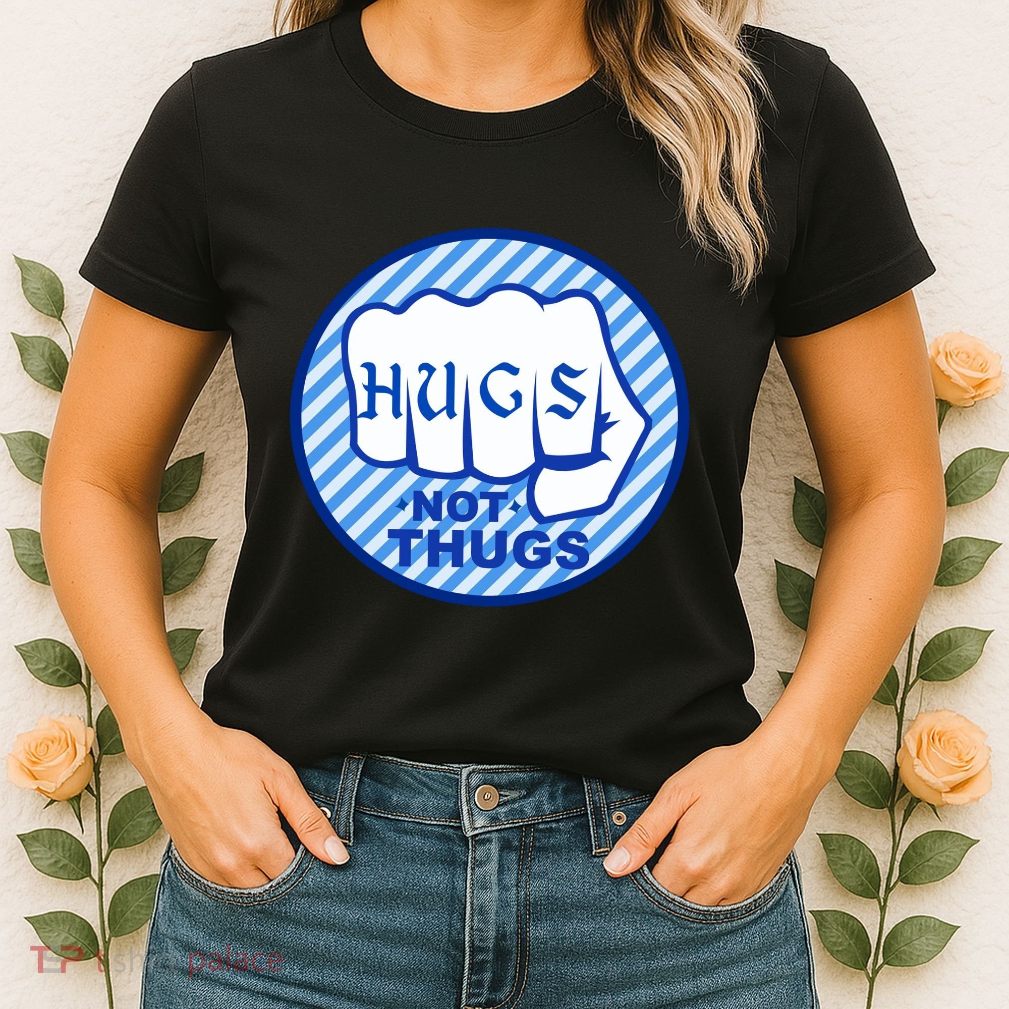 HUGS NOT THUGS Women's T-Shirt
