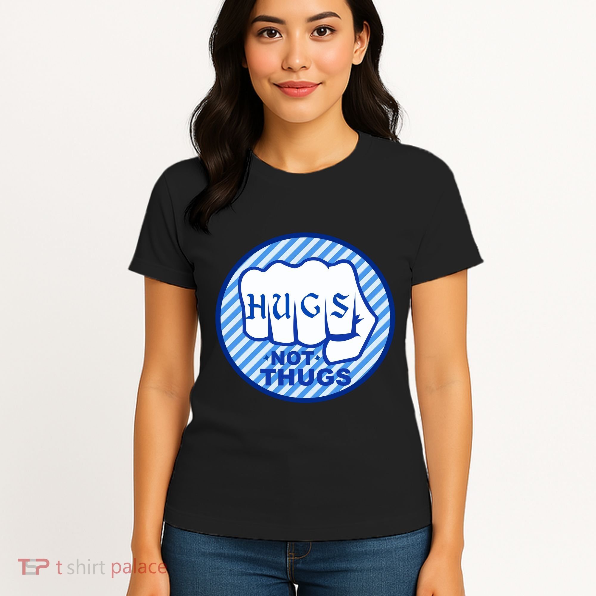 HUGS NOT THUGS Women's T-Shirt