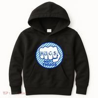 HUGS NOT THUGS Kids Hoodie thumb 0