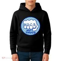 HUGS NOT THUGS Kids Hoodie thumb 4