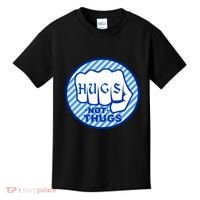 HUGS NOT THUGS Kids T-Shirt thumb 0