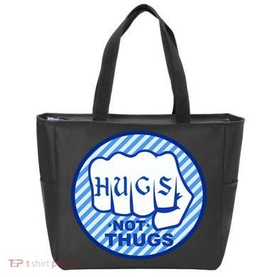 HUGS NOT THUGS Tote Bag